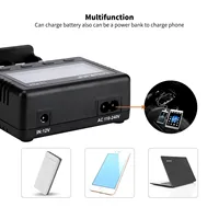 LiitoKala Lii-PD4 4 slot LCD 18650 Battery Charger for 1.2V 3.7V Li-ion 18650/18500/16340/26650/21700 /20700/18350 cr123a