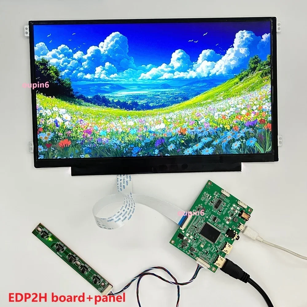 EDP controller board VGA/Type-C USB/mini HDMI + DIY IPS Screen 11.6