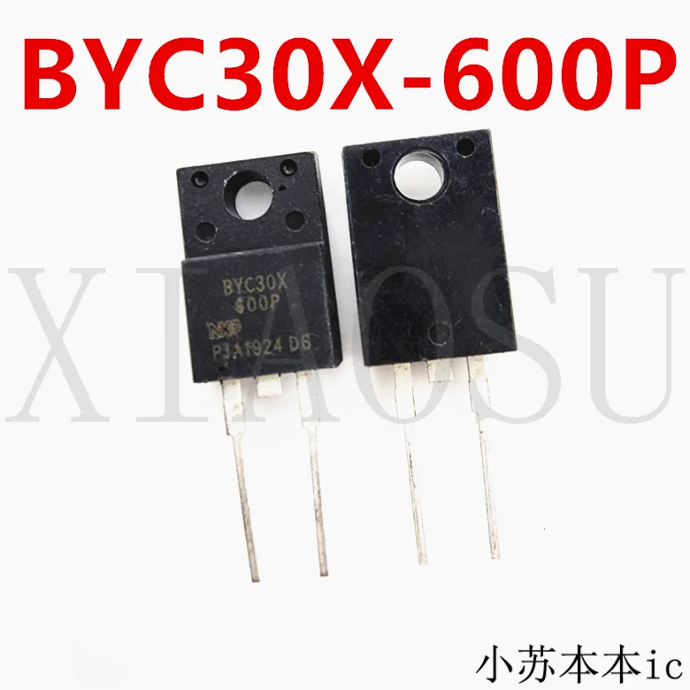 (10-20pce)100% neues Original BYC30X-600P TO-220F-2 30 a600v Chipsatz