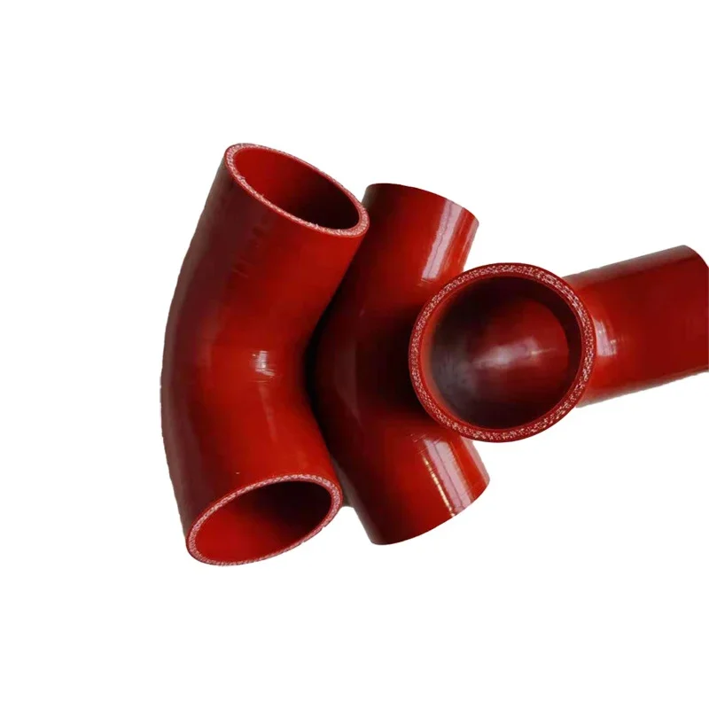 90 degrees Reducer Silicone Elbow Hose Silicone Flexible Hose Water Radiator Tube Bend Tube Car Intercooler Turbo Intake Pipe