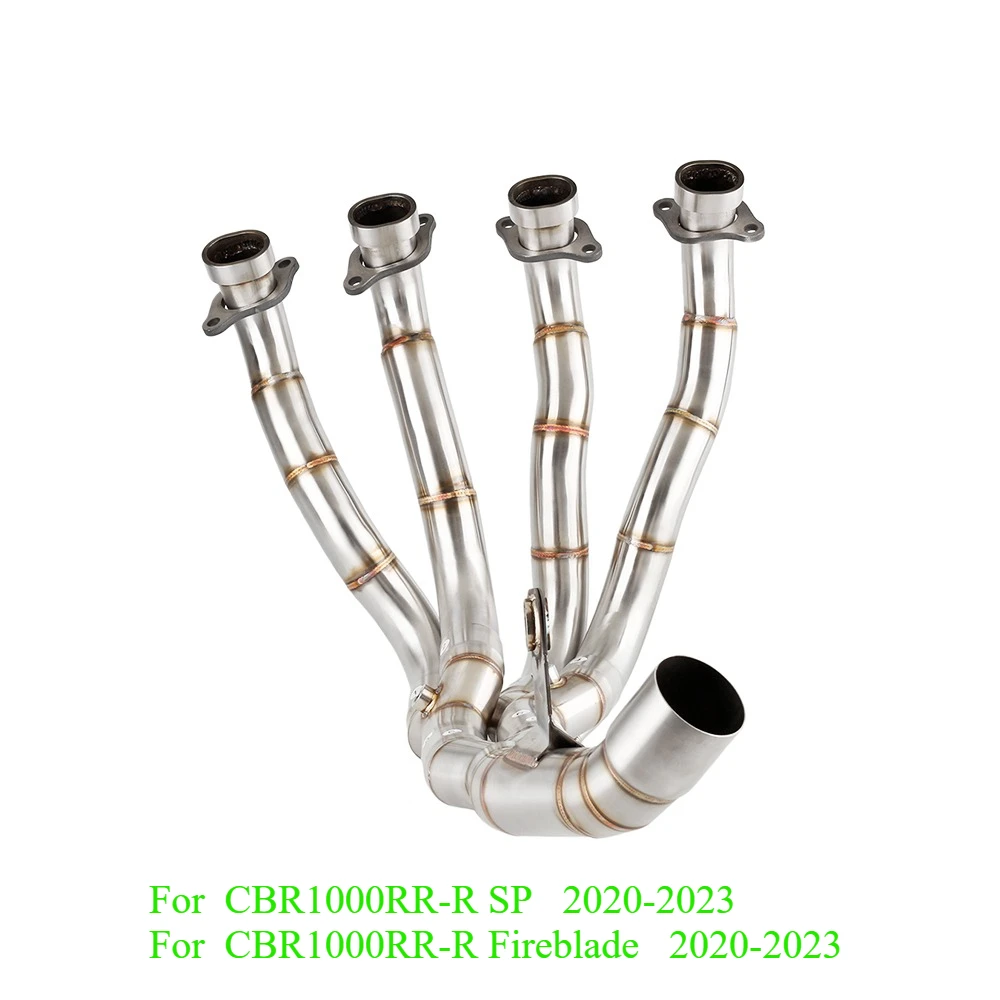 For Honda CBR 1000RR-R SP / Fireblade 2020 - 2023 Escape Motorcycle Exhaust Muffler Header Link Pipe 51MM Slip-on