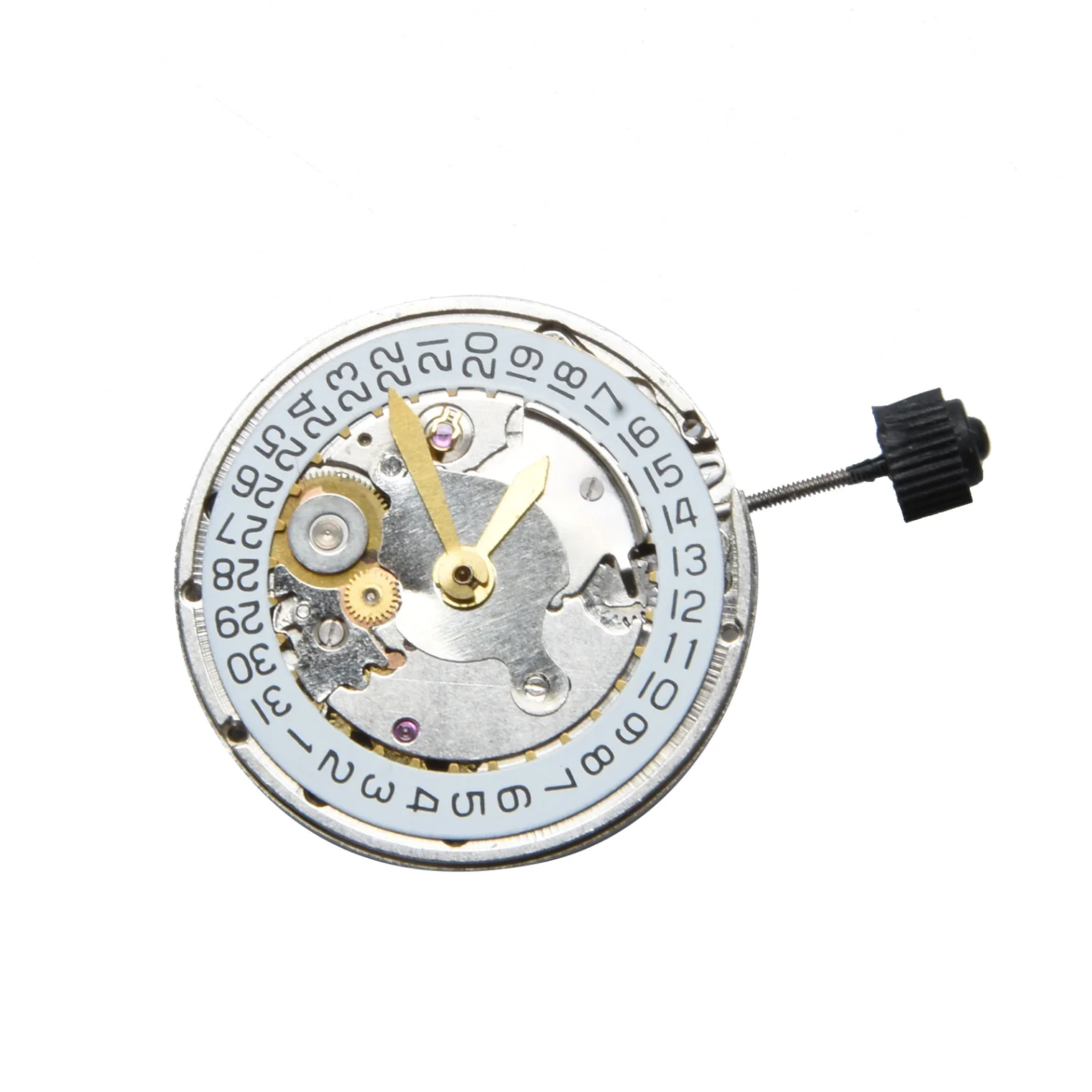 1pc 2824 Copper Steel Automatic Movement Replacement High Accuracy Single Calendar Date at 3 for Watch Repair Watch Movement view 3