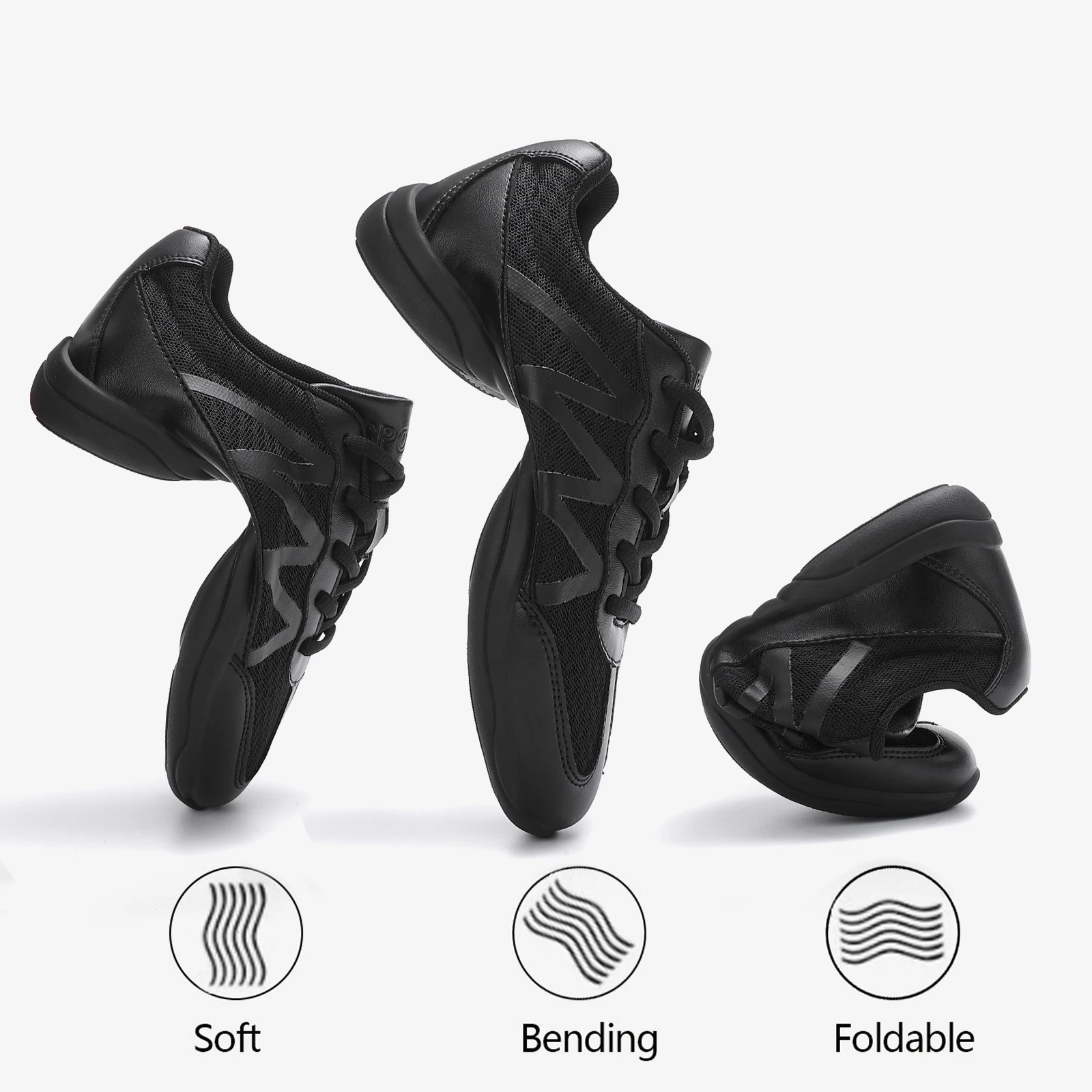 2105 Mädchen Weiße Cheer-Dance-Sneaker Damen Leichte Cheerleading-Trainings-Laufschuhe Tennis Damen Mode Sportschuhe – Detail 7