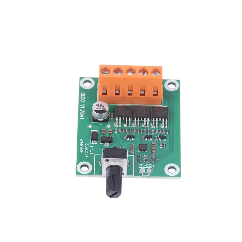 Low Noise Brushless Motor Controller 6 24V for Hard Drives, Fans, and Optical Drives