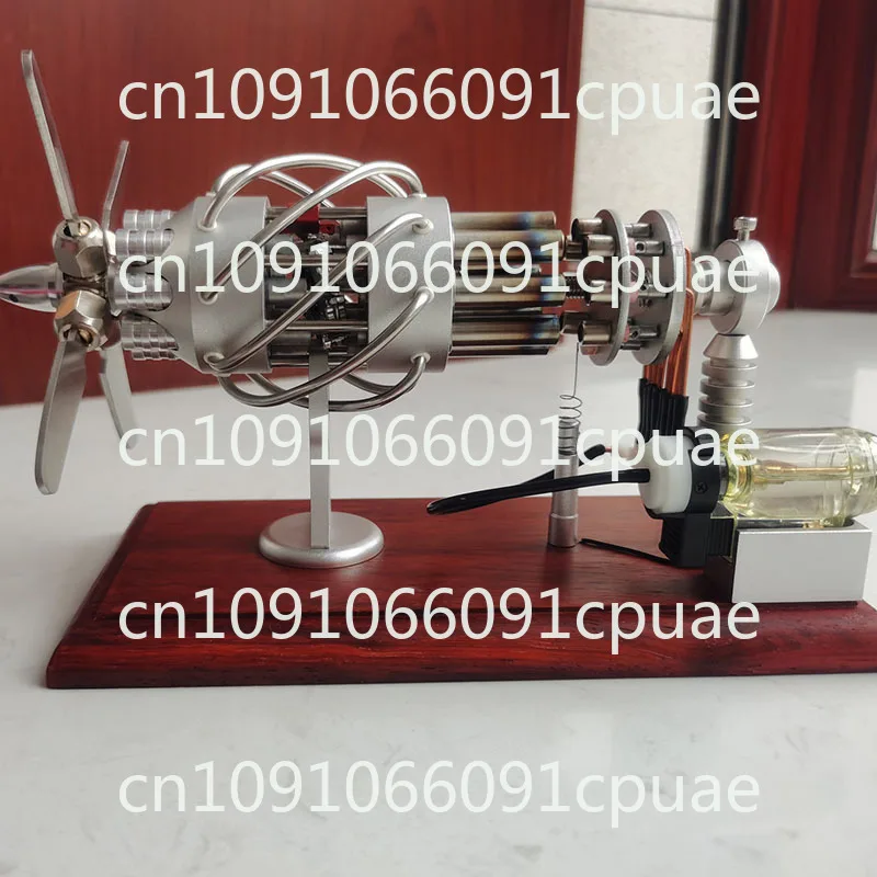 16 Swashplate Stirling Engine Model External Combustion Engine Educational Physics Toys Novelty Creative Technology Gifts