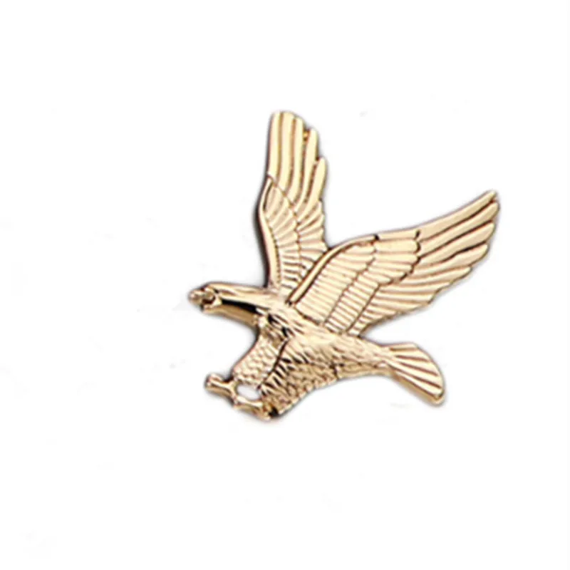 2025 new retro eagle bird animal brooch pin buckle suit shirt collar charm jewelry accessories