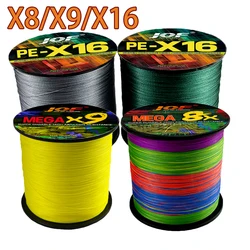 X8/X9/X16 PE Fishing Line 500M Fishing Wire Super Strong 8-91KG PE Braid Fishing Line 18-200LB Multifilament Fishing Line