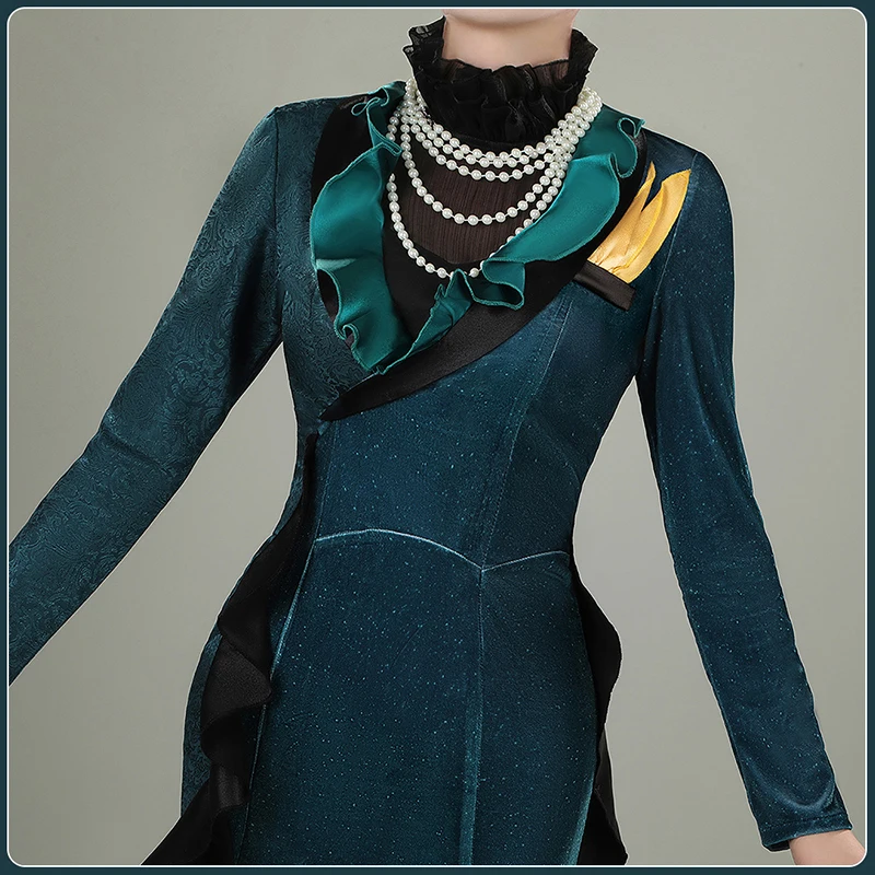 الملتوية العجائب ماما جورجينا علقة تأثيري حلي اليشم وفلويد الأم ماما يتوهم الزي Cosonsen مخصص #4