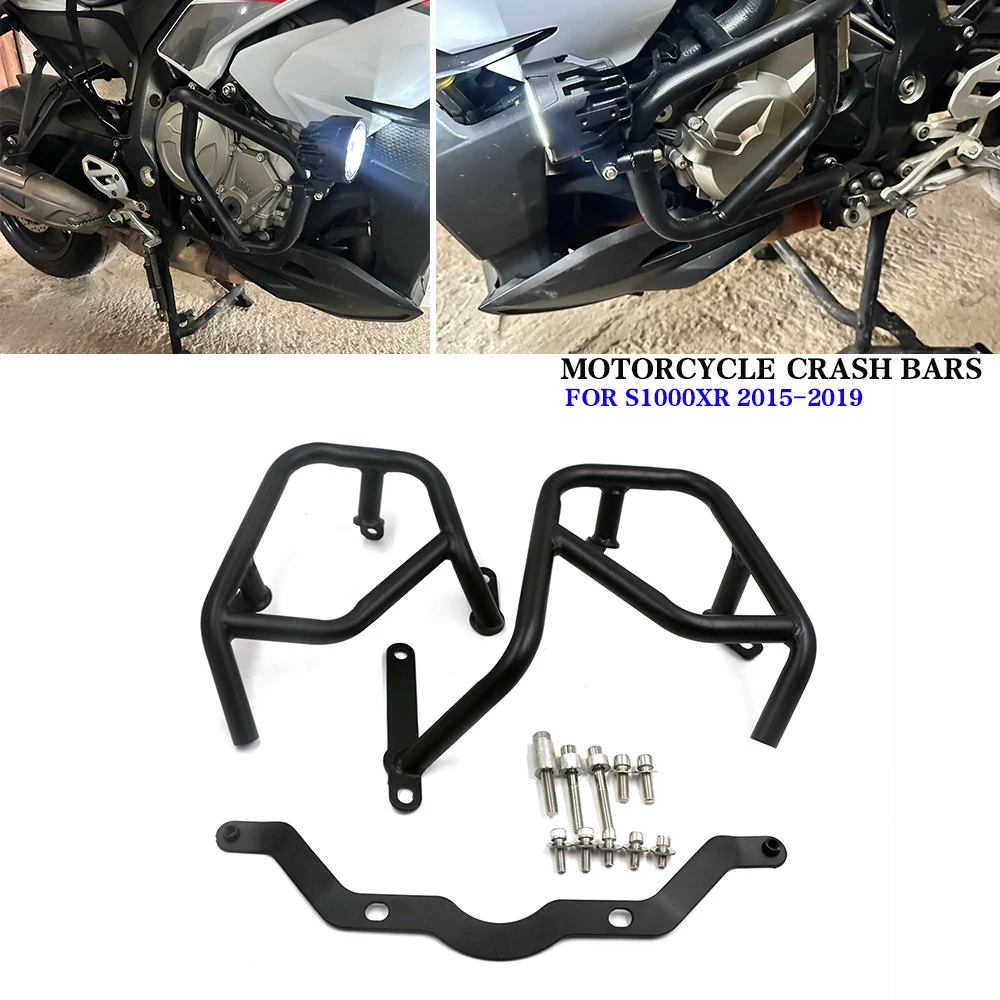 

Для BMW S1000XR S1000 XR S1000 XR 2015-2019 мотоциклетная дорожная защита двигателя, бампер, защитные дуги, клетка для трюка, защита рамы
