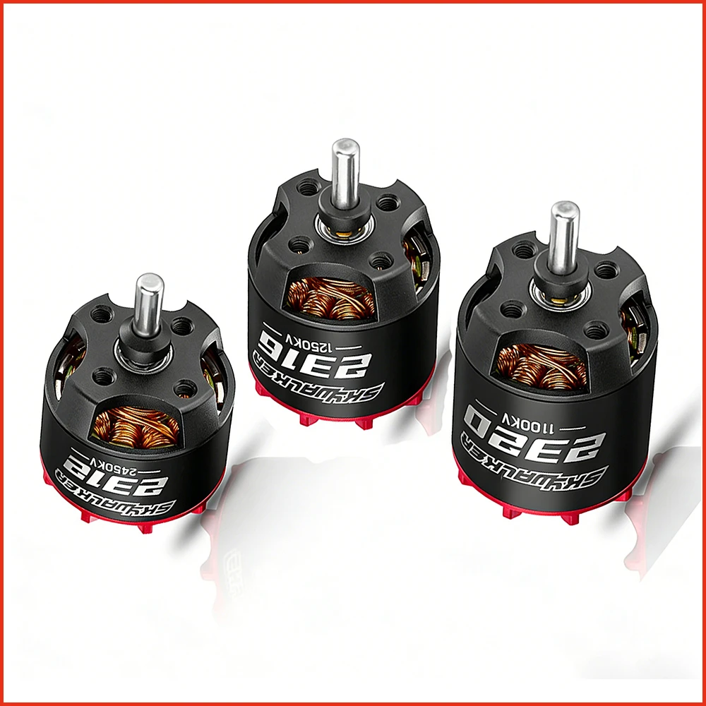 

Бесколлекторный двигатель Hobbywing Skywalker 2312SL 2316SL 2320SL 3-4S высокой мощности для самолетов с фиксированным крылом, вал 4 мм