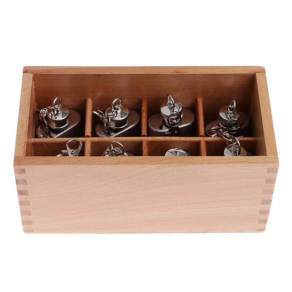 

Montessori Sensorial Material - Thermic Bottles Kids Early Educational