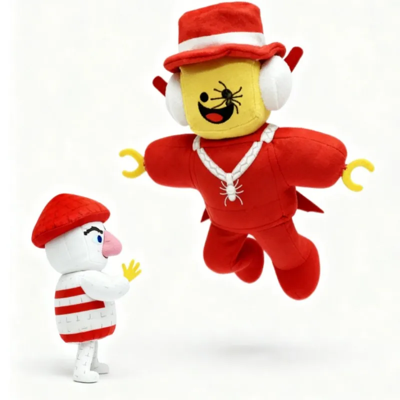 ตุ๊กตาผ้าเนื้อนุ่ม 14+y STEAL A BRAINROT ขนาด 21 ซม. สีฟ้าลายโมเสก ของขวัญวันเกิด