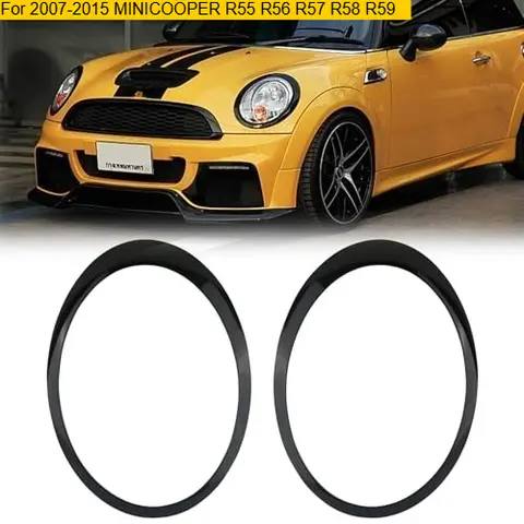 För BMW Mini R55 R56 R57 R58 R59 2007 2008 2009 2010-2015 Bildelar 51137149905 Dekorlist för strålkastare 51137149906 10 best sales mini-r58 - №1