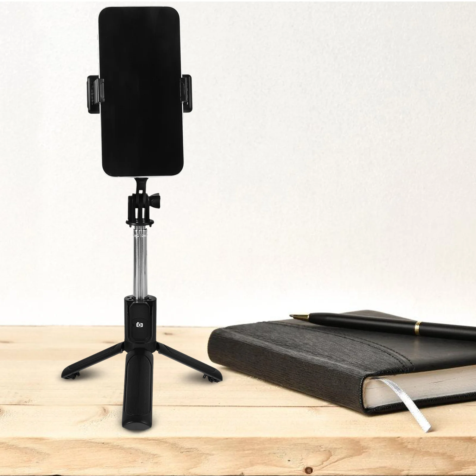 

Portable Selfie Stick Tripod Wireless Remote Fill Light Compact Travel Handheld Phone Holder Photography Video Recording Live