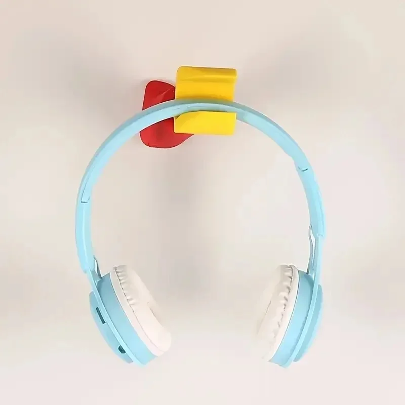Creative 3D Printed Wall Hook Without Drilling, Multifunctional Storage Hook for Hanging Headphones, Backpacks, and Home Decorat view 5