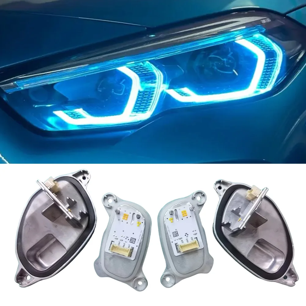 LED Headlight Daylight Led Modules 63119448115 63119448116 For BMW F40 F44 Gran Coupé 218i M235iX CSL Yellow Ice Blue Red DRL