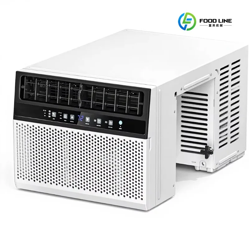 FL Customized WIFI U-Shaped window air conditioner 6000 8000 10000 12000BTU portable energy saving ultra quite remote control
