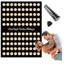 The Love Game Scratch Off Poster Game For Couples Valentine's Day Gifts Wall Poster Gift For Her And For Her