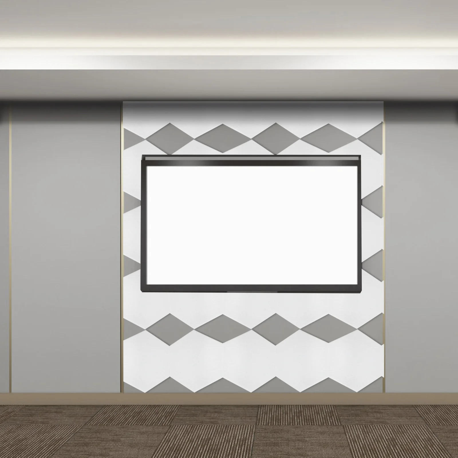 

5Pcs Sound Absorbing Panel Polyester Fiber Acoustic Panel Noise Reduction Board for Recording Studio Ktv