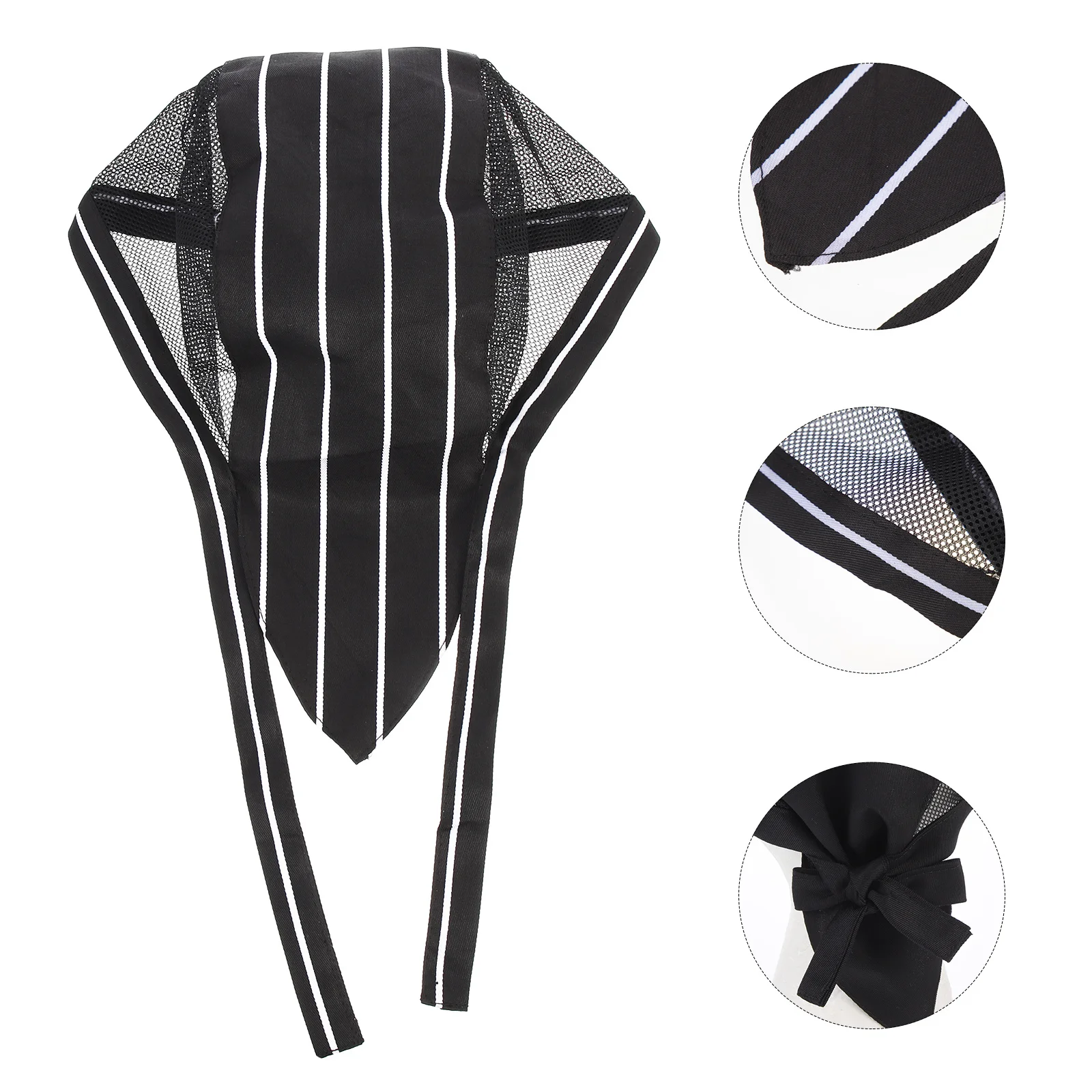 قبعة Chef Turban بتصميم قابل للتعديل من القطن الفاخر، متينة وعملية لحالات متعددة، ومدارس تقديم الطعام، والمطاعم، والحانات