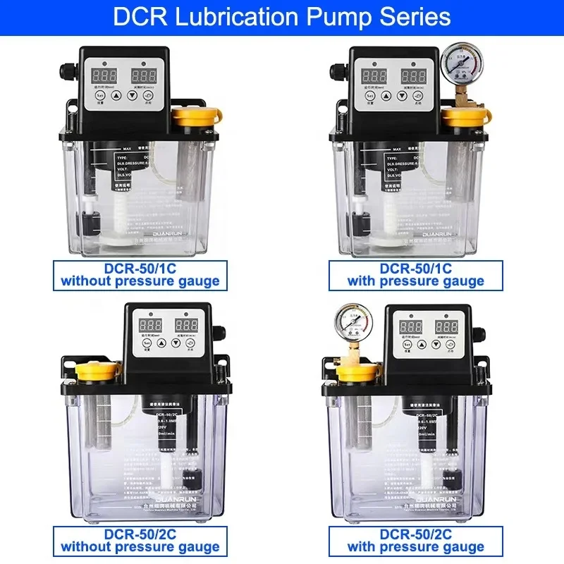 JIANHE DCR Type Automatic Thin Oil Lubrication Pump For CNC Machine Electro-magnetic Lubrication Pump