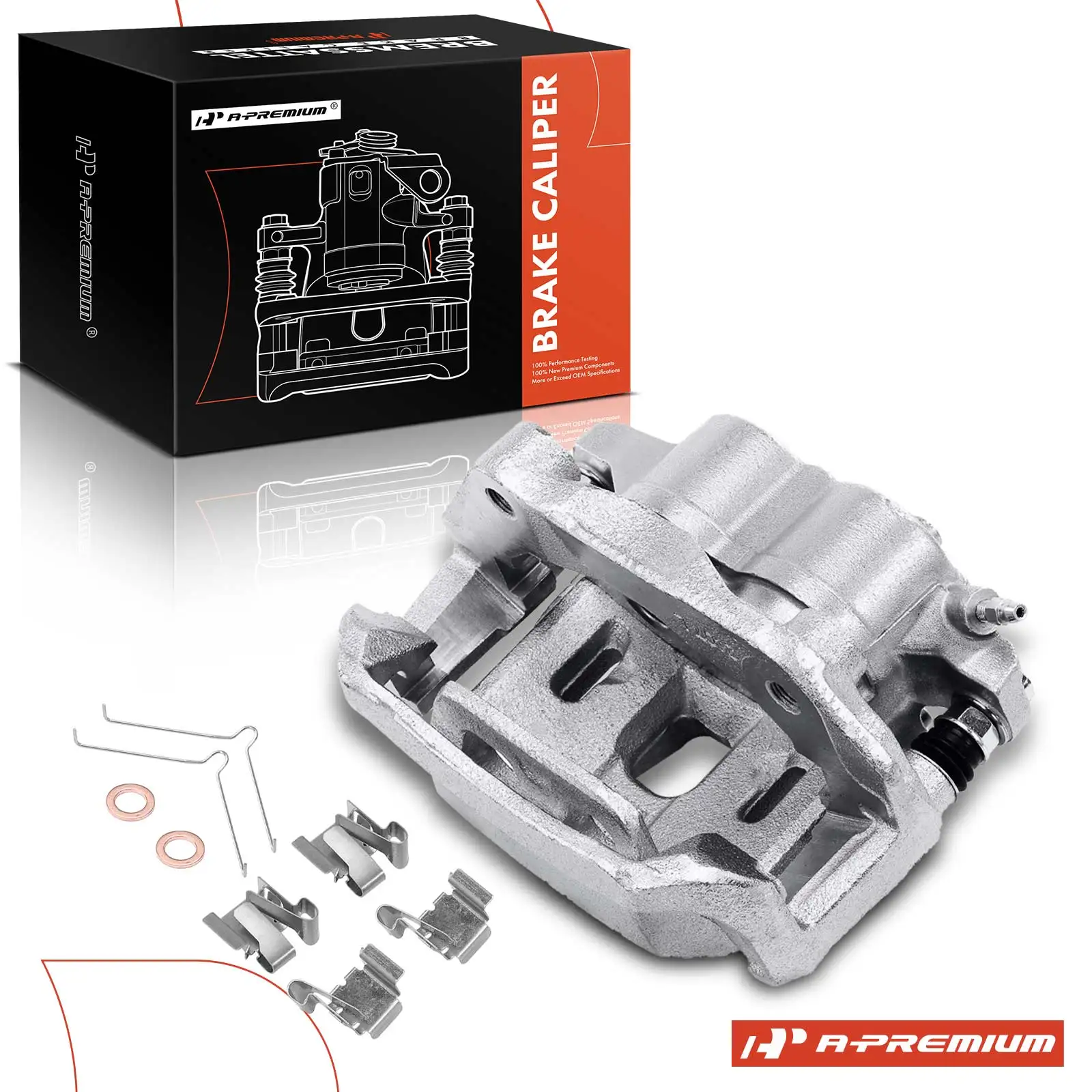 A-Premium Front Left Disc Brake Caliper with Bracket for Toyota Supra 1993-1998 Lexus SC300 1999-2000 SC400 1992-2000