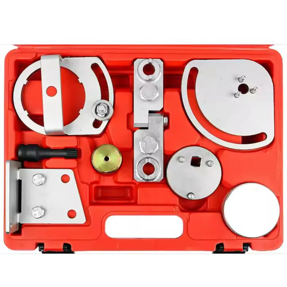 Set di strumenti per la fasatura del motore del produttore di qualità per strumenti di riparazione del veicolo con bloccaggio della temporizzazione dell'allineamento dell'albero a camme Volvo T6