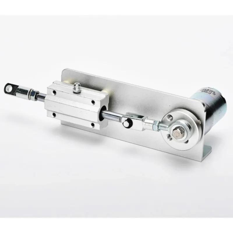12v DIY Reciprocating Motor Linear Push-pull Automatic Telescopic Motor Eccentric Screen Click Button Test (Motor+Governor)