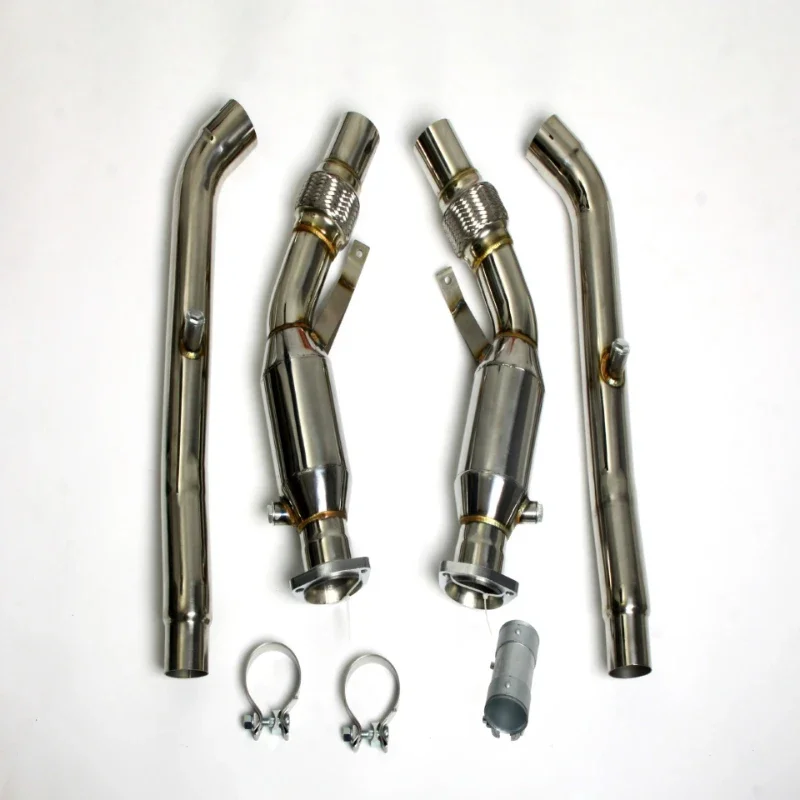 Stainless Steel Exhaust Manifold Clamp Kit for Audi S4 B6/B7 4.2 V8 (04-08)