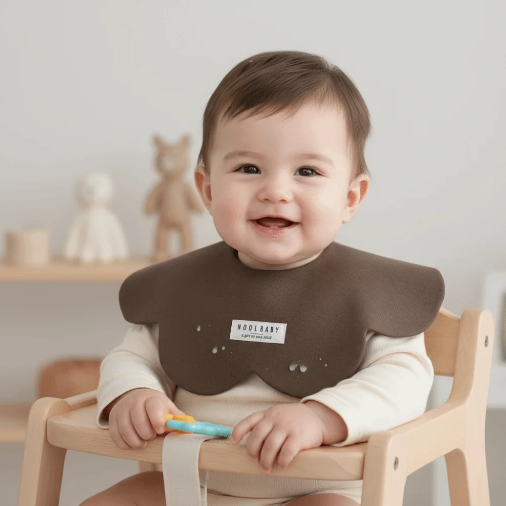 

Детский нагрудник с мультяшным рисунком, хлопковый, мягкий на ощупь, двусторонний, приятный для кожи, милый, для защиты от слюней