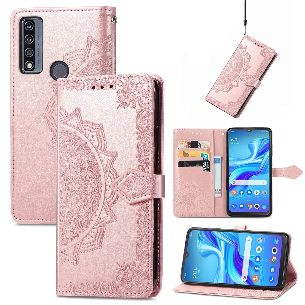 حالات الهاتف ل فوجيتسو FCNT السهام WE2 زائد راكوراكو F-53E F-51E F-52E A401FC لايت MR01 حافظة تنقش فتحة للبطاقات أغطية جلد