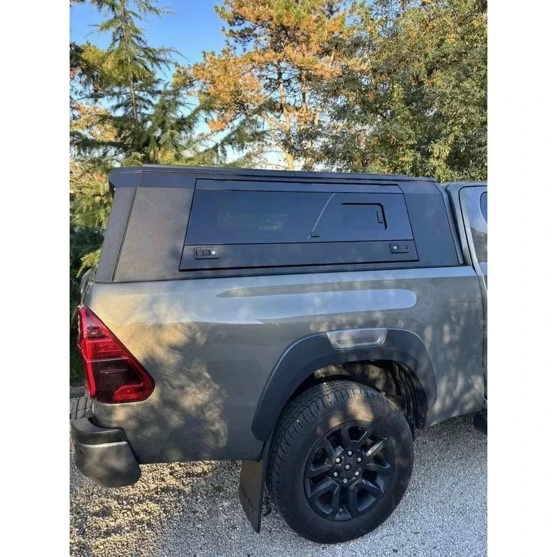 PrimeSelect Selected Durle Car Parts Aluminum Alloy Foldle Waterproof Pickup Hardtop Fit Hilux