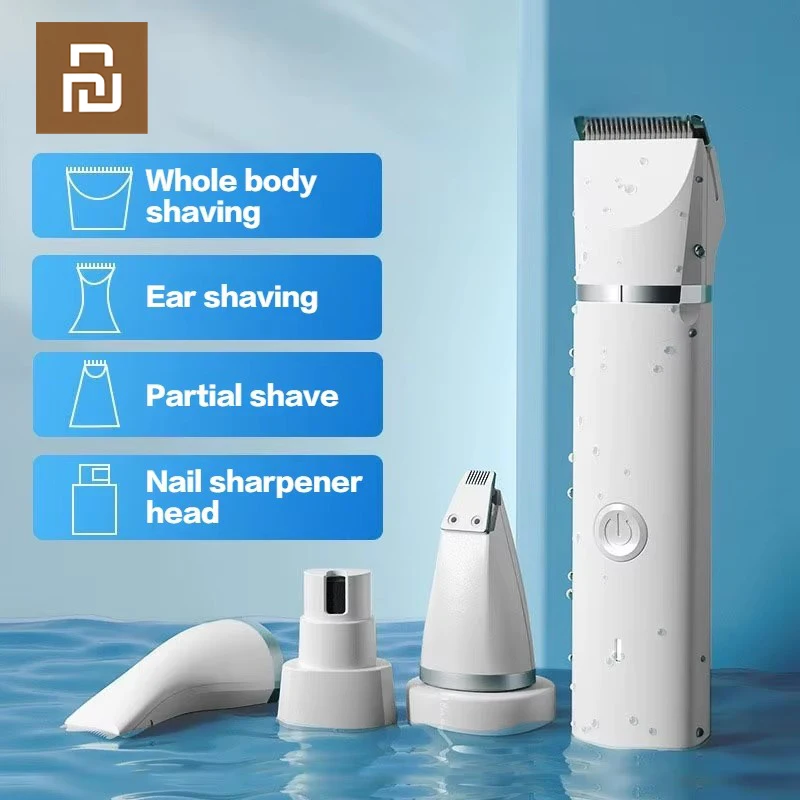 

Youpin Professional Dog Hair Clipper Rechargeable Pet Trimmer Cat Shaver Cutting Machine Puppy Grooming Haircut Low Noice