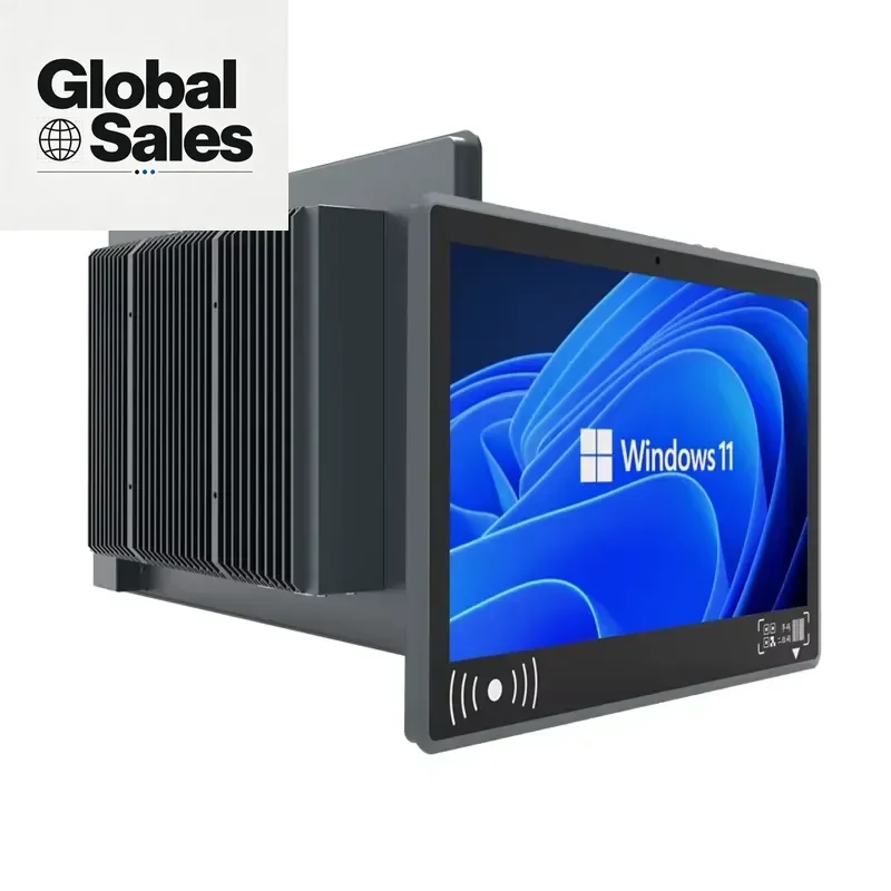 15.6 18.5 Inch Industrial Touch Panel PC All in One Windows 10 Core i3 i5 i7 J1900 J4125 VESA USB RJ45 Touchscreen