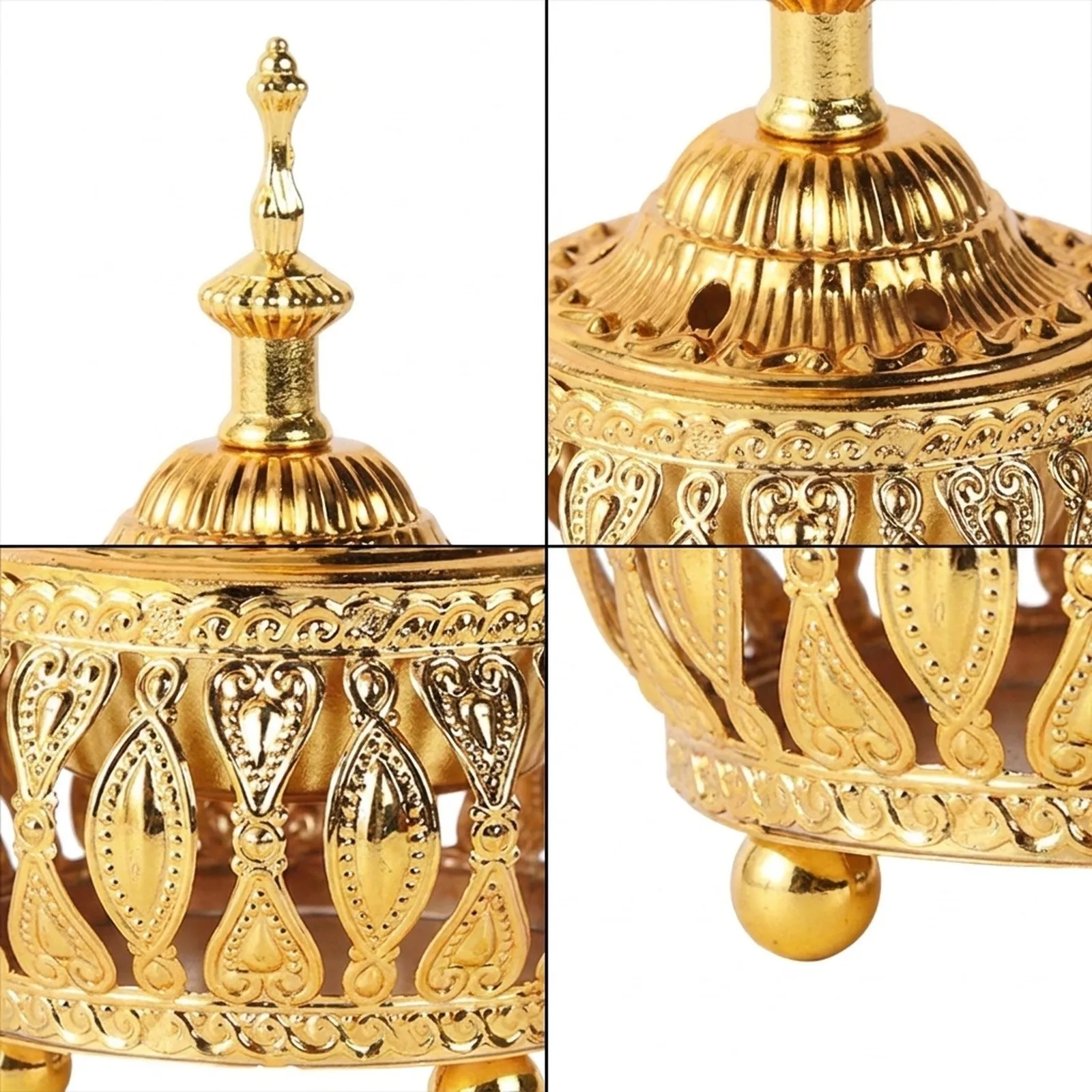 Burner Candle Holder Beautiful Decorative Fashionable Metal 1 Pcs 8* 19cm( Width*Height ) Home Meditation Room