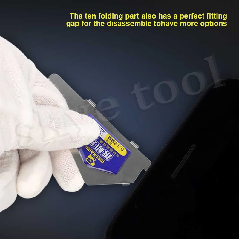MECHANIC X10 3D Curved LCD Screen Disassembly Card for Mobile Phone Tablet Repair Back Cover Frame Opening Hand Tool