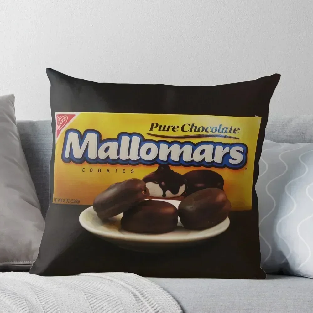 

Mallomars: the best Cookie in the World Throw Pillow home decor items Decorative Cushion pillow