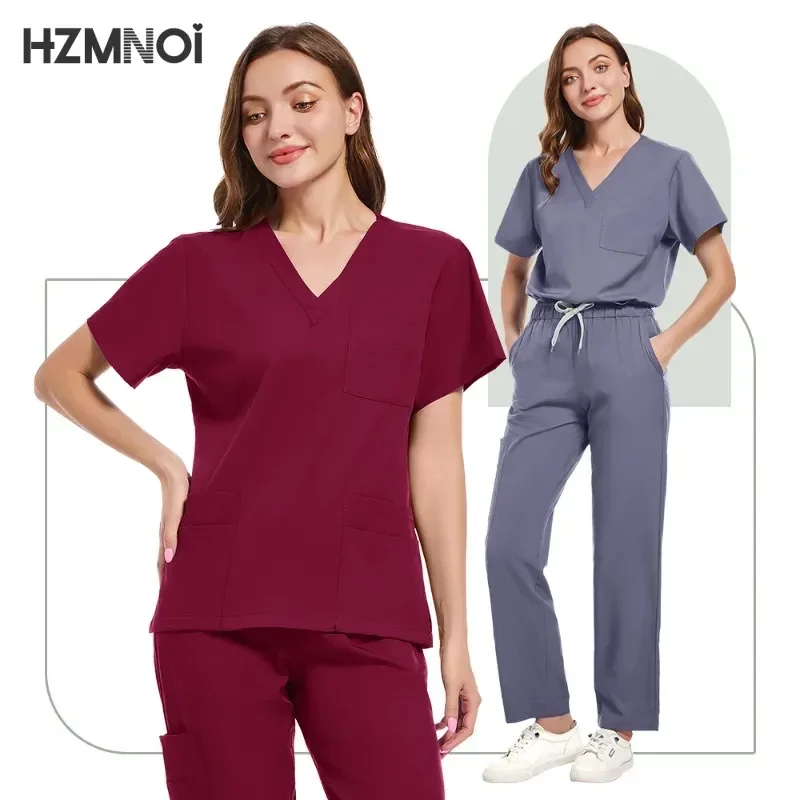 

Medical Uniforms Scrub Sets Uniform Women Joggers Nurse Accessories Veterinary Dentist WorkWear Beauty Salon Beautician Uniforms