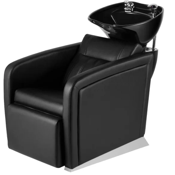 미용실 샴푸 의자 마사지 전동 리클라이너 마사지 의자 헤어 세척 마사지 샴푸 베드