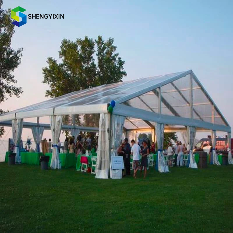 Custom 2025 New Aluminum Outdoor Large Exhibition Marquee Party Wedding Tent with 1 Year Warranty for Events All Seasons