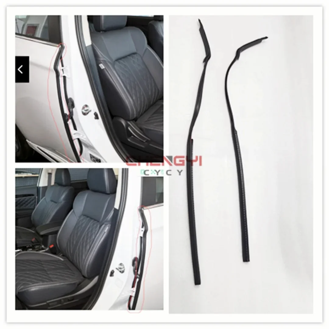 

1PCS Door Rubber Seal Doorpost Rubber Strip Fit For Outlander 13- GF7W GF8W 5755A443 5755A444 5755A567 5755A568