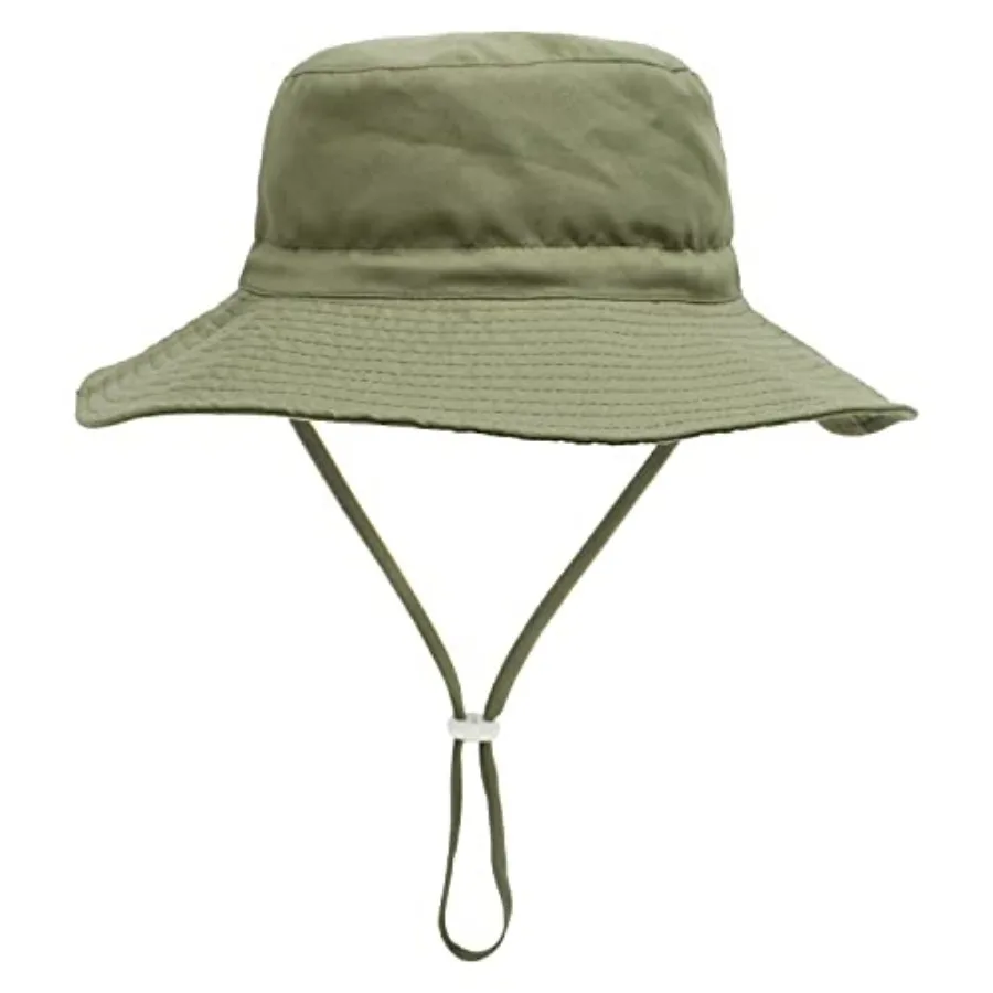 Baby Sun Hat Toddler Beach Swim Hats UPF 50+ Summer Bucket Hat Infant Wide Brim Adjustable Sun Hat for Baby Boy Girls