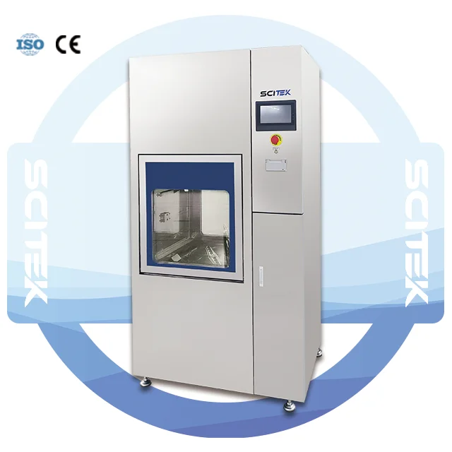 Basic Ultra-slim Automatic Glassware Washer 220/ 320L Bottle Washing Machine for Medical and Lab 360° Spray Mechanism
