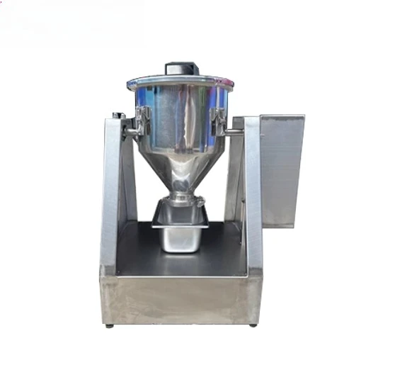 20KG Rotary Chemical Dry Powder Mixer 220V Food Additive Corn Mixer for Flour Mill Engine Core Components