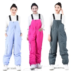 Men's and Women's Ski Pants Bibs, Bibbed Snowboard Pants, Bibs Snow Pants, Ski Suit, Snow Bib Pants, Snowboarding Bib Trousers