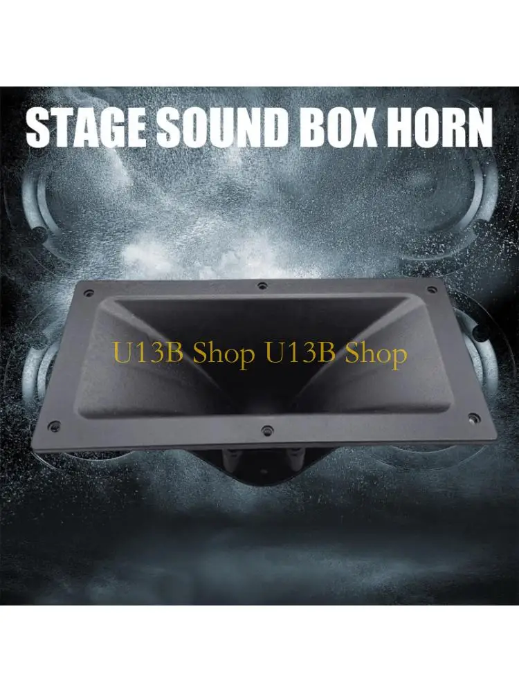 U13B Easy Installation Plastic Speaker Horn 295x145mm For Efficient Sound Amplification In Theaters Public Address Systems