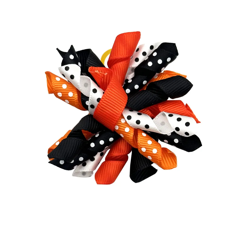 50/100pcs Pet Dog Puppy Cat Hair Bows for Halloween Halloween Ribbon Volumes Dog Grooming Accessories Pet Supplies