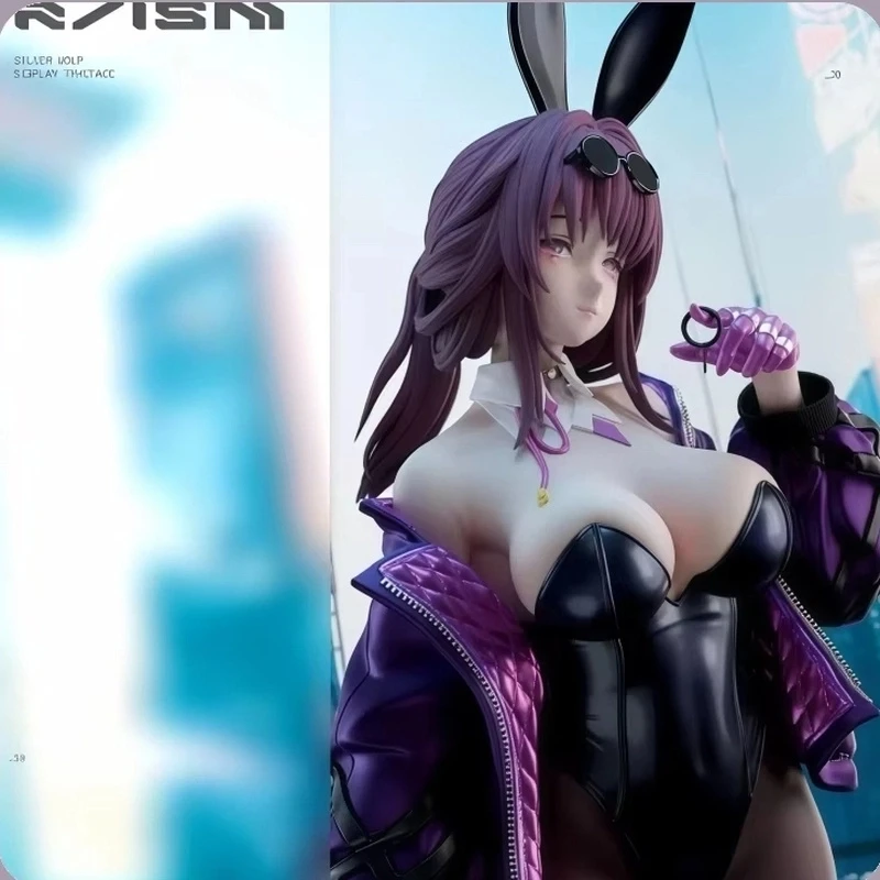 

Хонкай: Star Rail Kafka Bunny Girl Ver. Аниме фигурка 32 см стоящее украшение для рабочего стола Коллекционный подарок