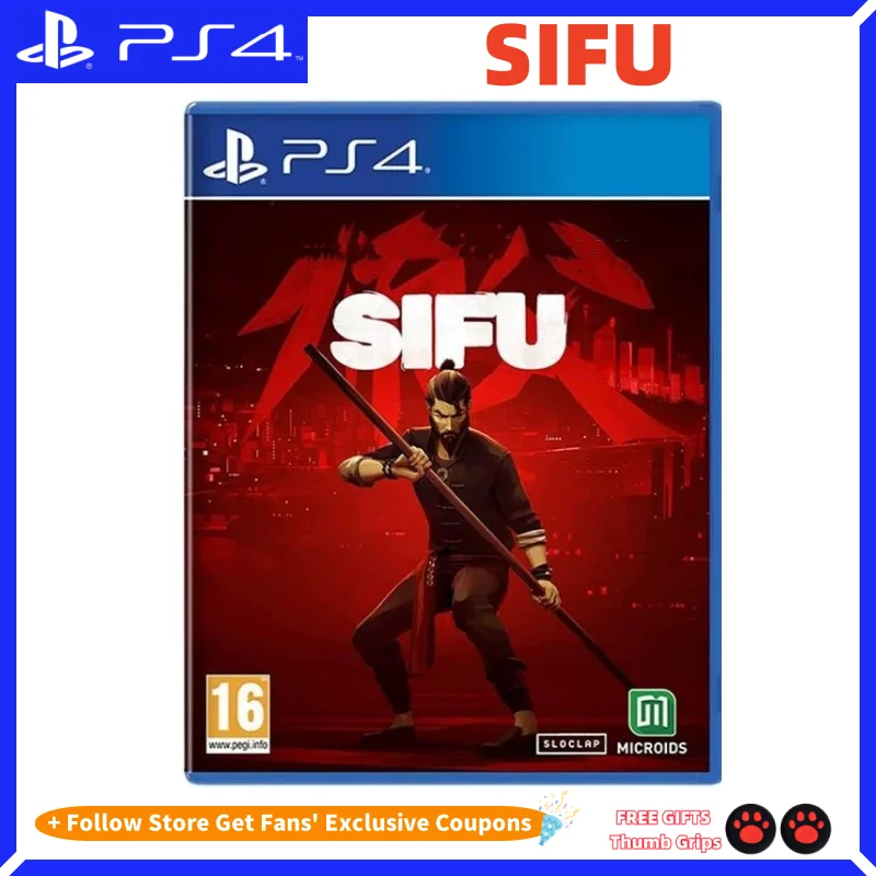 sony-genuine-licensed-playstation-4-ps4-sifu-game-cd-game-card-playstation4-ps4-games-disks-brand-new-sifu