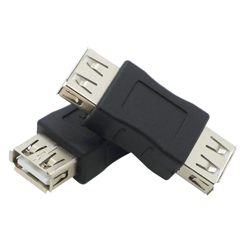 USB 2.0 Loại Một Nữ Để Nữ Khớp Nối Adapter Đầu USB Đực Cáp Nối Dài Mini Đổi Chuyển Đổi máy Tính Laptop